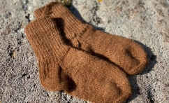 Alpakos vilnos kojinytės