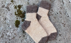 Vaikiškos alpakos vilnos kojinytės