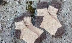Vaikiškos alpakos vilnos kojinytės