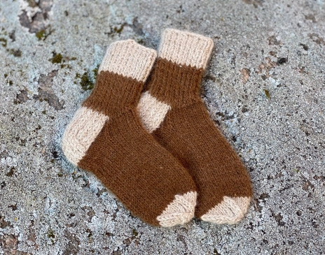 Alpakos vilnos kojinytės