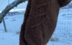 Alpakų vilnos kojinės vaikams
